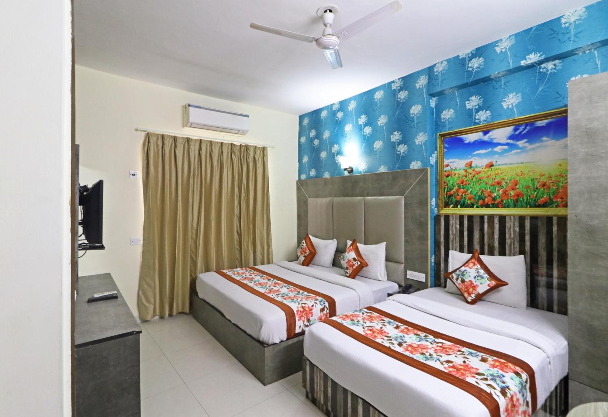 Hotel Hsp Plaza Neu-Delhi Exterior foto